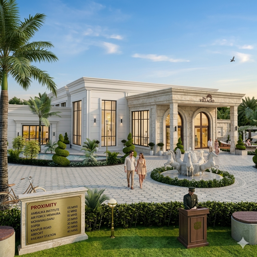 The Villagio Farmhouse Lucknow - Best Farmhouse Project in Lucknow